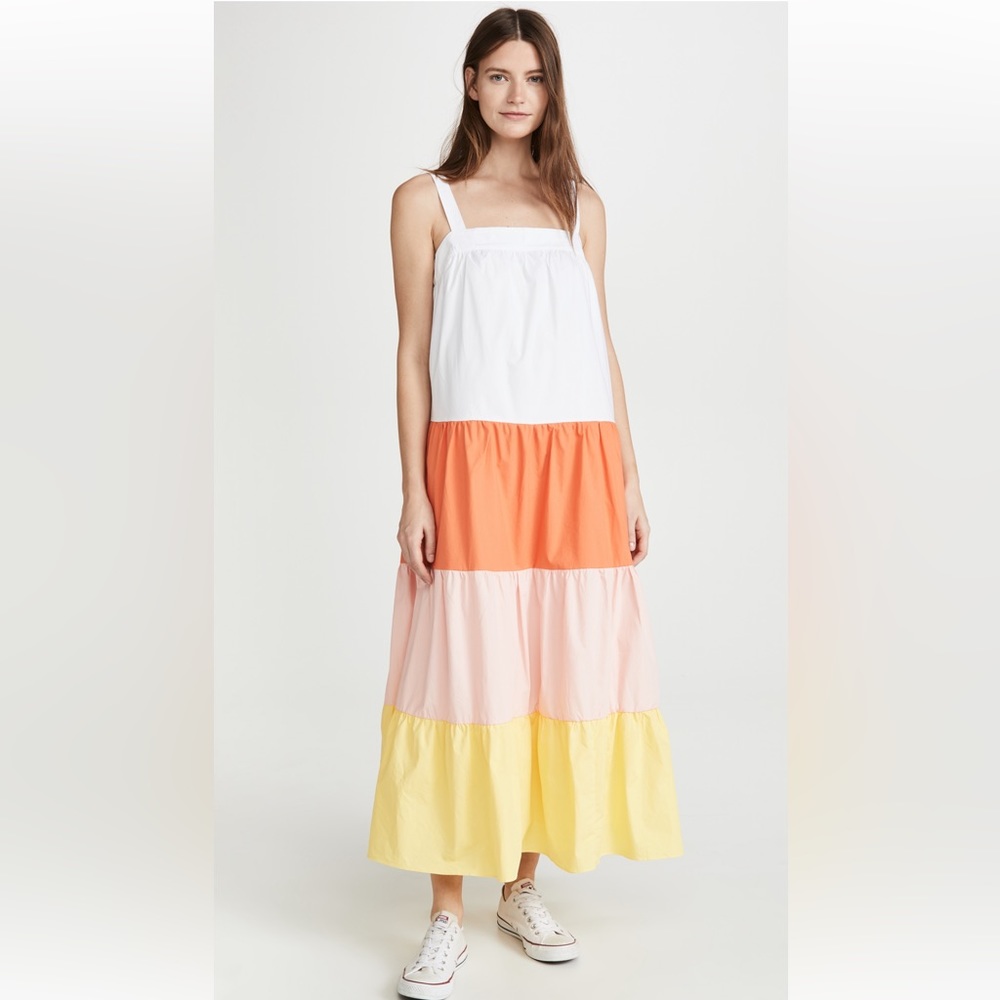 NWOT English Factory Color Block Dress